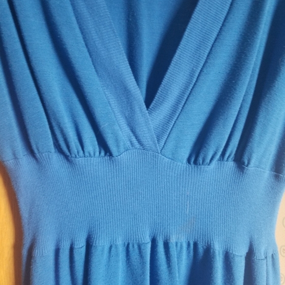Ladies playful swim cover easy pull on style with plunging neck - Picture 2 of 5